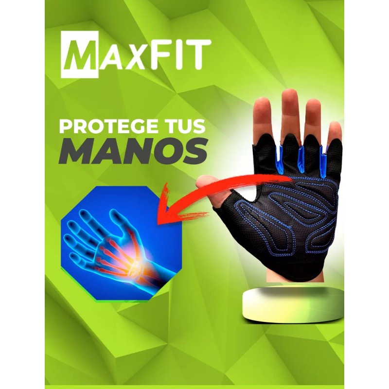 Maxfit Guantes Gym Tacticos Pesas Crossfit Gimnasio Maxfit St008
