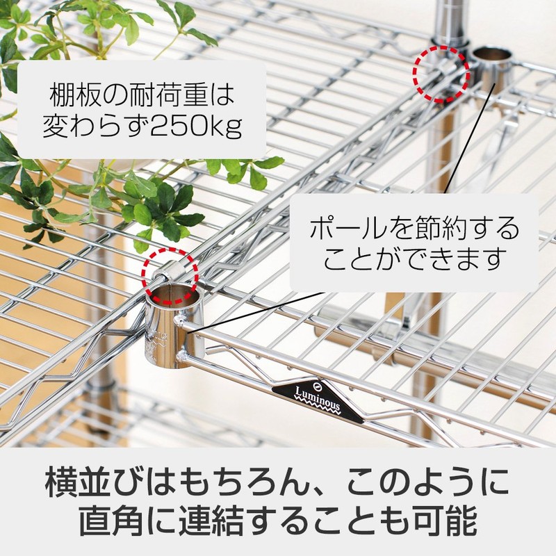 Parts for Connecting and Dividing Metal Racks