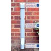 1STec Grey BT Openreach Connector Bend 4 or Elephants foot.
