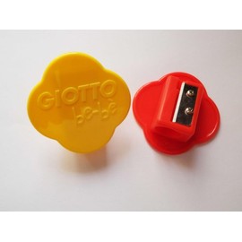 GIOTTO be-bè Crayons and Wax Crayons Pencil Sharpener for Children