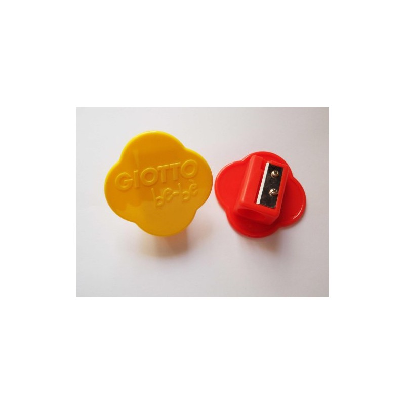 GIOTTO be-bè Crayons and Wax Crayons Pencil Sharpener for Children