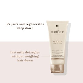 René Furterer - ABSOLUE KERATINE - Ultimate Repairing Mask - Normal To Fine Hair - Keratin Mask For Damaged Hair - 100ml