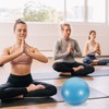 Mipcase Exercise Ball 9 Inch Small Yoga Ball for Between