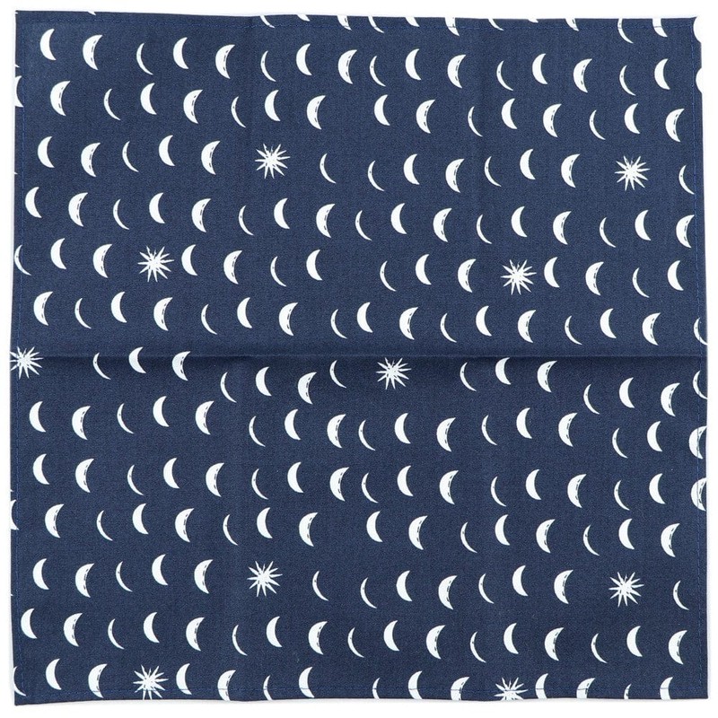 Muddy Boots Maker Organic Cotton Handkerchief - Fall Dusk (Navy)