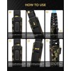 TBTeek Butane Torch Lighter - Adjustable Jet Flame Lighter, Blow