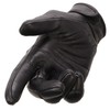 Ladies Premium Leather Riding Gloves w/Gel Palm, Flex Knuckles (XX-Large)