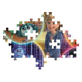 Clementoni Puzzle Inside Out 2 104 Stücke für Kindern 6-8 Jahre, Cartoon, Geschenk für Kinder, Puzzle für Kinder, Made in Italy, 25071