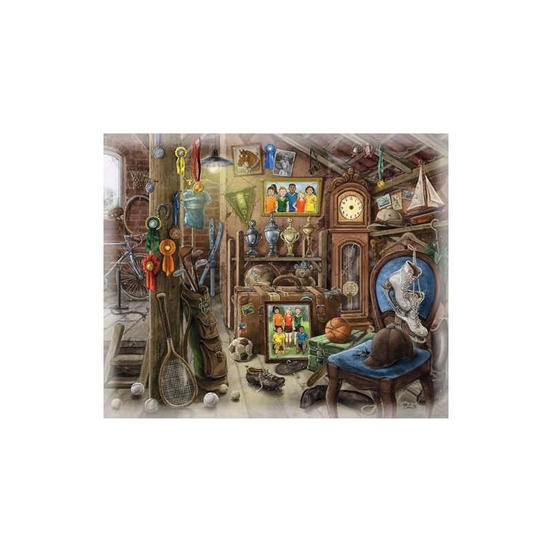 Ravensburger Exit Puzzle 16881, Im Gutshaus Dachboden, 99 Pieces Puzzle