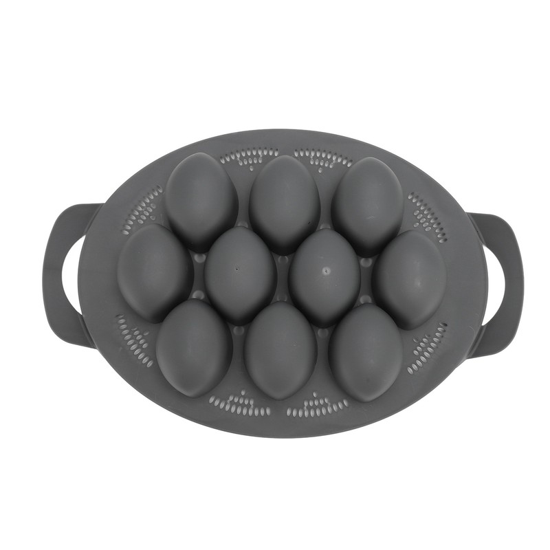 10 Holes Egg Poacher Insert Easy Release Portable Multifunctional Egg