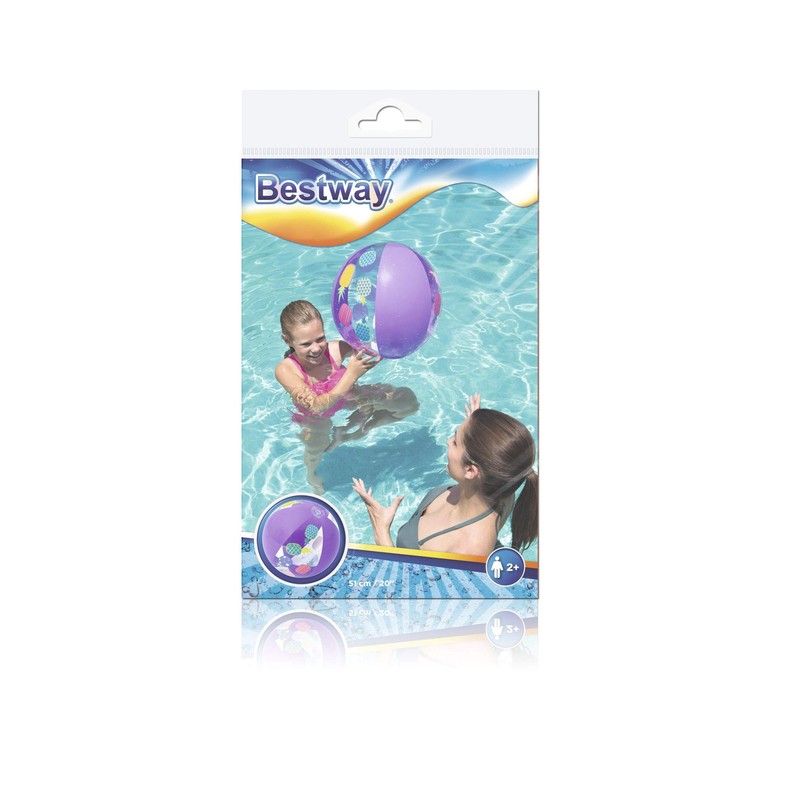 Bestway 31036 Inflatable Designer Water Ball Diameter 51 cm Various