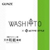 Gunze Women's Socks, Active Style, Washi Yarn, Cover Socks, Same