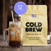 Buzzed High Caffeine Cold Brew Coffee Coarse Grounds - Bold