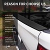 KARPAL Tailgate Spoiler Top Protector Cover Molding Cap Compatible with