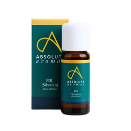 Absolute Aromas Fir, Siberian (Abies Siberica) Essential Oil 10ml - 100% Pure, Natural, Undiluted, Vegan and Cruelty-Free - for use in Diffusers, Oil Burners and Aromatherapy Blends.
