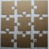 9 piece 12" x 12" jumbo jigsaw puzzle cardboard die
