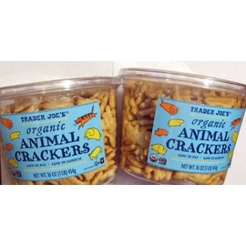 Trader Joes Organic Animal Crackers---2 pkgs.