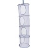 Linyongc Mesh Hanging Storage Space Saver Bag, 1Pc Foldable Hanging