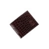 Designer "J Wilson" Real Genuine Mens Leather Wallet Crocodile Look