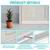 Aluminum Door Rubber Sweep 36 Inch – Heavy Duty Door