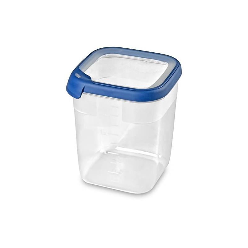 Curver KETER Reinforced Container, Dark Blue, Eco Line, Square, Large