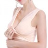 Cross Nursing Bra & Maternity Camisole Tank Top Set - Postpartum Gift Yellow/3XL