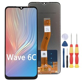 SiuVorZhi LCD Display Compatible with Blackview Wave 6C LCD Display Touchscreen Assembly Repair Replacement Parts with Tools