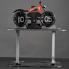 Adventurers Retro Motorcycle Flip Clock – Creative Page-Turning Alarm Clock