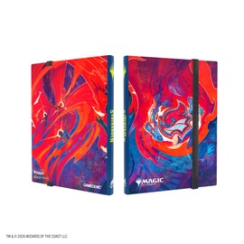 Gamegenic – MTG – Secrets of Strixhaven Casual Album 18 Tasche: Prismari – Accessorio da Gioco – Album di Carte Collezionabili – 20 Pagine Side-loader, fino a 360 Carte – Multilingue