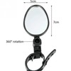 Bicycle Rearview Mirror for Safer Riding – 360° Adjustable Convex