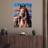 Indian Horse Latch Hook Rug Kit for Adults Easy Carpet