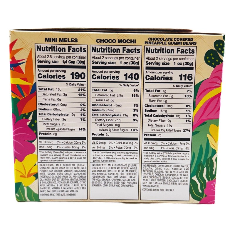 Island Princess Chocolate Candy Assortment – 12 Pack Variety (2.5