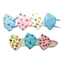 Importación GAJU 10 Cubreboca Kn95 Mascarilla Niño Infantil De Diseño Mayoreo