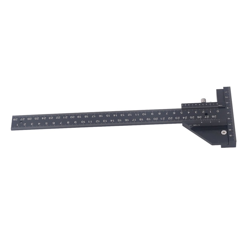 0 to 280mm T Shaped Ruler Aluminum Alloy Accurate Scale