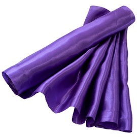 AERZETIX - C50568 - Satin Fabric Soft Shiny - 36 cm x 8.5 m - Purple - Table Runner - Creative Projects Sewing Art Gift Packaging for Birthday Party
