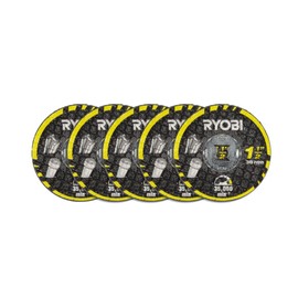 Ryobi RAR302-5 38mm TL Cut-Off disc 5pk (5 Piece) Black