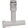 Studor 20391 Redi-Vent Air Admittance Valve with Tubular Tee Adapter,