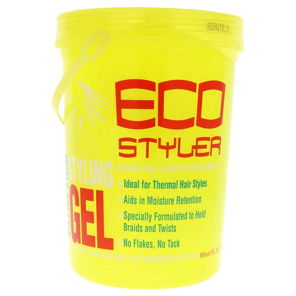 ECOCO Eco Style Gel, Yellow, 80 Ounce