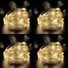 4 Pack Battery Powered Fairy Lights, LED String Lights with