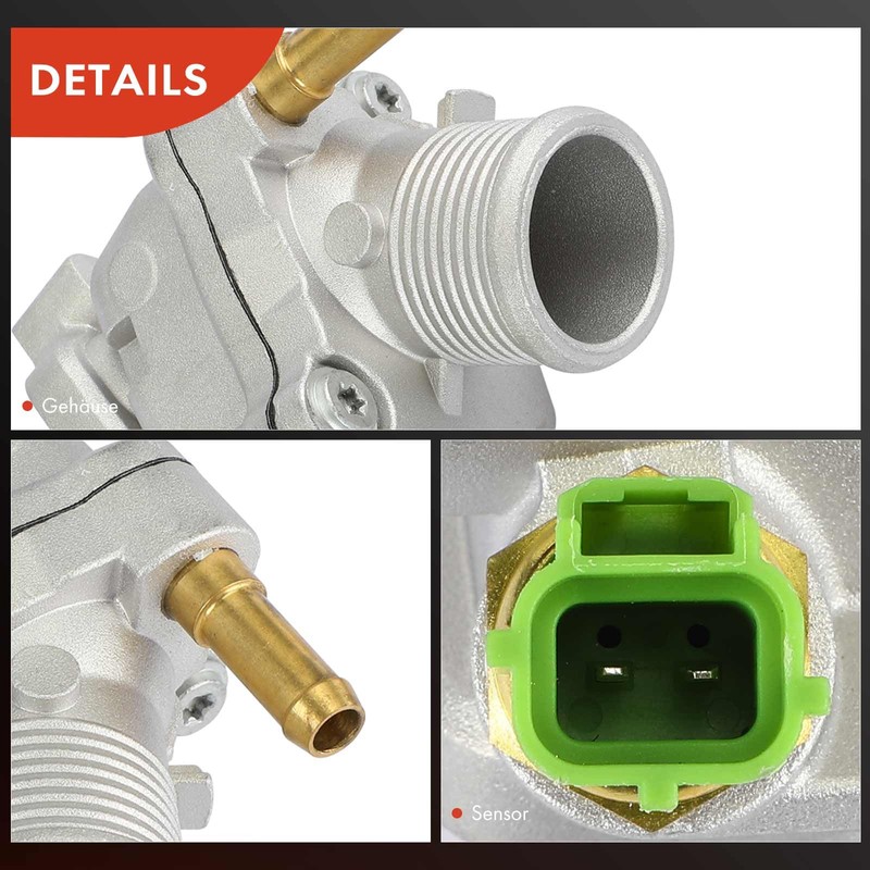 Frankberg Thermostat Coolant 2-Pin Compatible with C30 533 S40 II