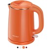 Secura Stainless Steel Double Wall Electric Kettle Water Heater for