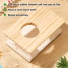 BORDEAG Hamster Bathroom, Hamster Sand Bath Box, Hamster Toilet Sand