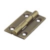 Timco - Solid Drawn Hinge - Solid Brass - Antique