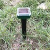 Ultrasonic Solar Mole Snake Mouse Pest Rodent Repeller Outdoor Garden
