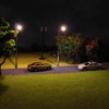 EC100 12PCS 1:87 HO Scale Model LED Lighted Car with