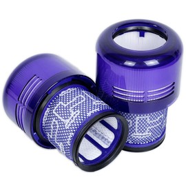 2 Pack HEPA Replacement for Dyson V11 Filter Compatible with Dyson Cyclone V11 Animal, V14 Torque Drive and V15 Detect, Washable, Filters Replaces Part 970013-02