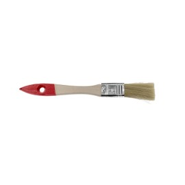 M7 3-Piece Flat Brush Set: 1 x 3/4 Inch (Approx. 20 mm), 1 x 1 Inch (approx. 25 mm), 1 x 1.5 Inch (approx. 38 mm), Series 30/Series 01, Paint Brush with Synthetic Light Bristles, Paint Brush with Natural Wood and Steel Ferrule
