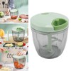 Manual Meat Grinder Multifunction Handheld Vegetable Chopper Stainless Steel Garlic