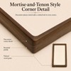 Natural American Black Walnut Wood Picture Frame, 2x3 Inch