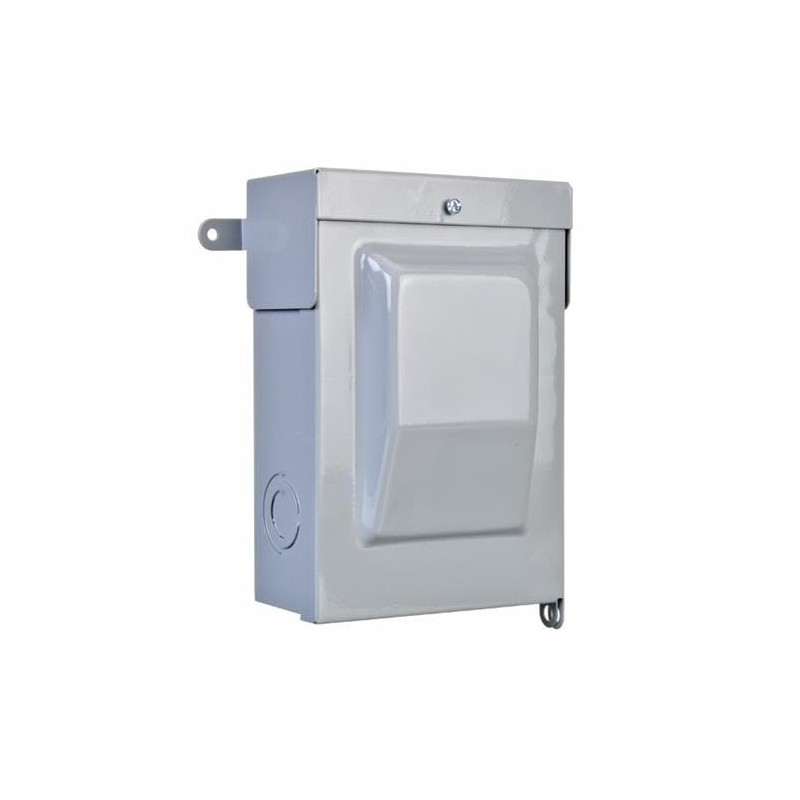 HVAC Disconnect with Fusible Pullout Includes (2) 15 Amp Fuses