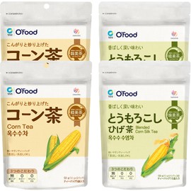 O'Food Corn Tea, Corn Tea, 2 Types x 2 Pieces, Korean Tea, Delicious Tea, Tea Pack, Cold Brew